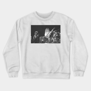 Tony Franklin and John Sykes Blue Murder BW Photograph Crewneck Sweatshirt